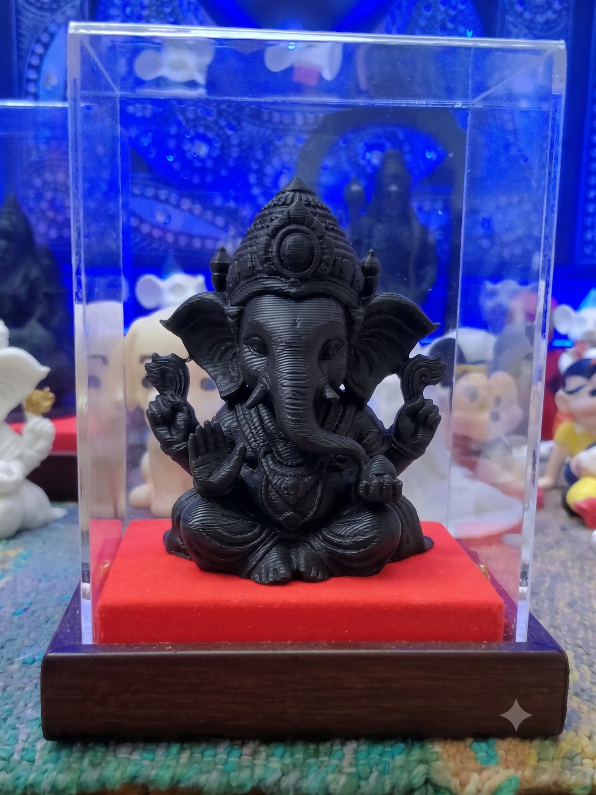 Divine Eco-Friendly Ganpati Idol | Unbreakable Custom Murti