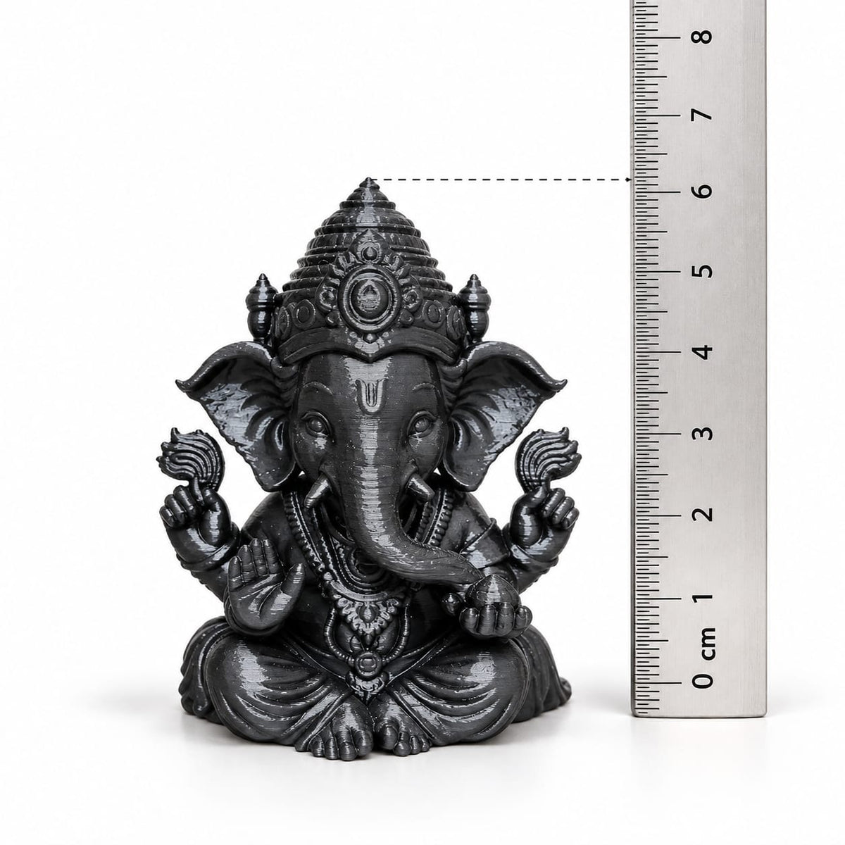 Divine Eco-Friendly Ganpati Idol | Unbreakable Custom Murti