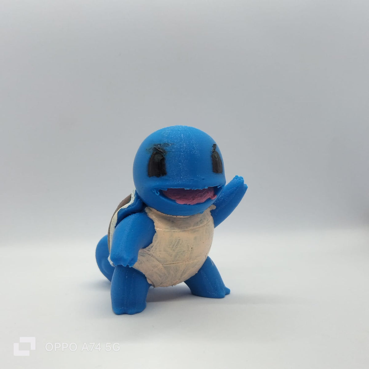 Nivi3D Hand-Painted Squirtle Collectible – High-Quality 3D Printed Figure
