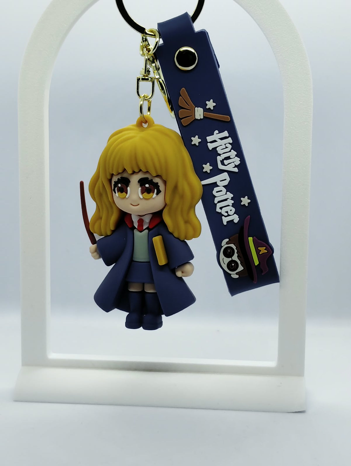 Cute 3D Harry Potter Character Keychain for Backpacks & Keys