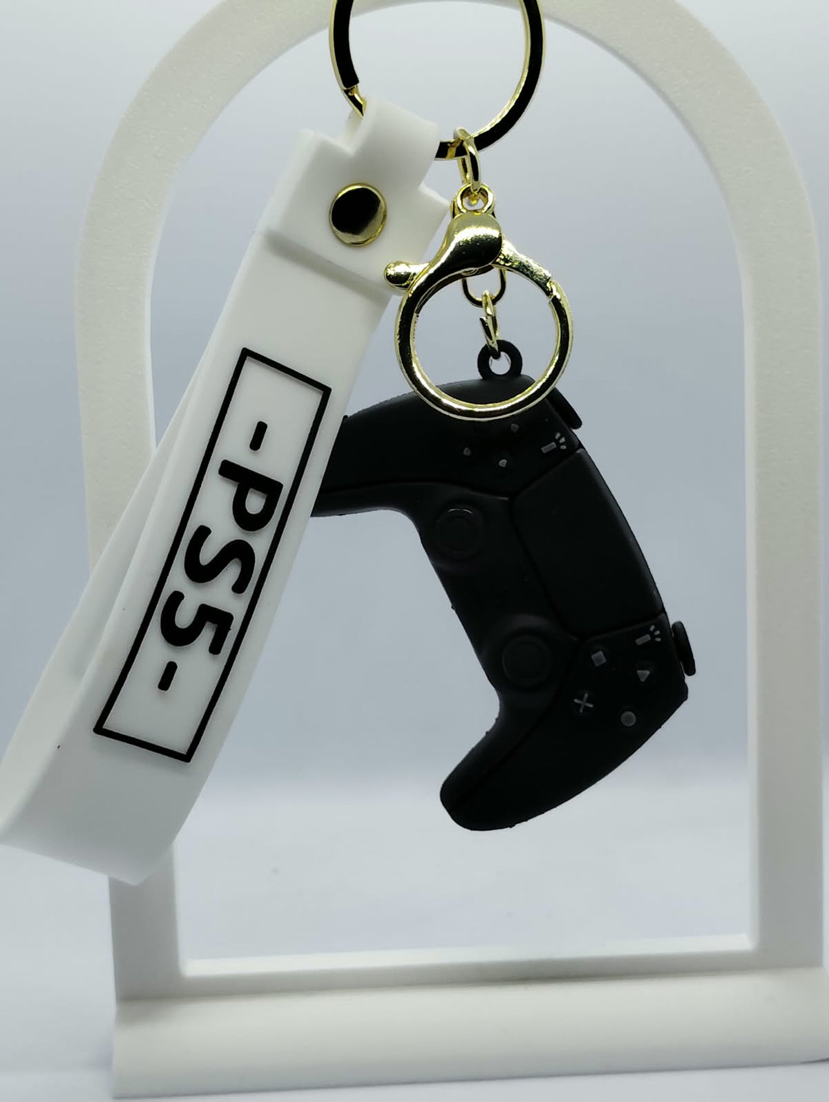 Trendy 3D PS5 Controller Bag Charm & Keyring