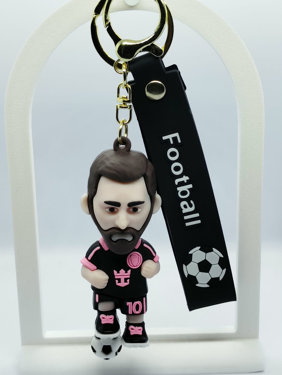 Iconic Football Legends 3D Keychain | The Ultimate Fan Accessory