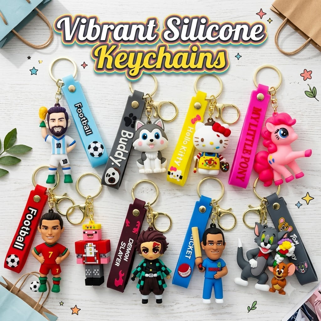 Silicone Keychain
