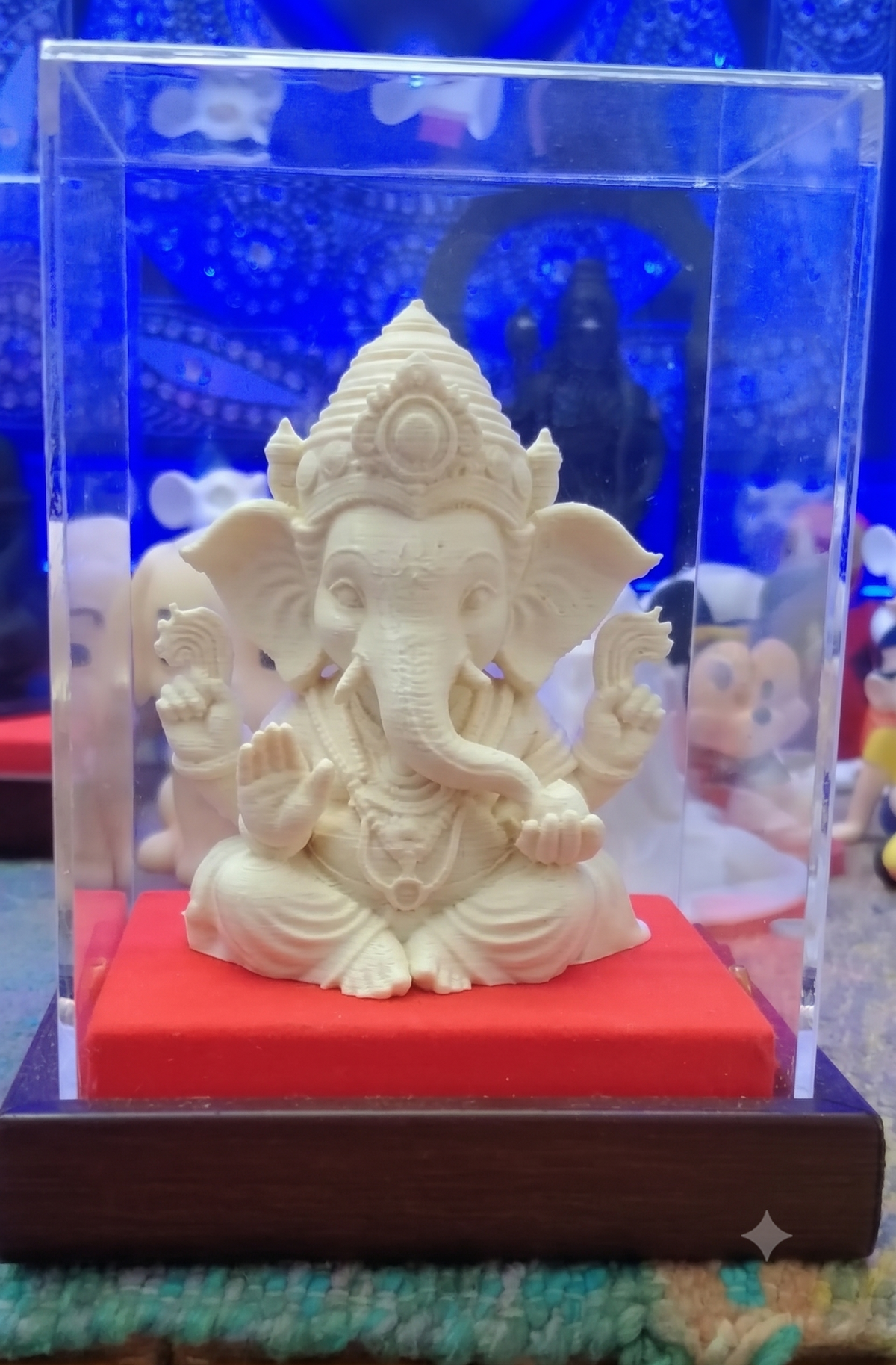 Divine Eco-Friendly Ganpati Idol | Unbreakable Custom Murti