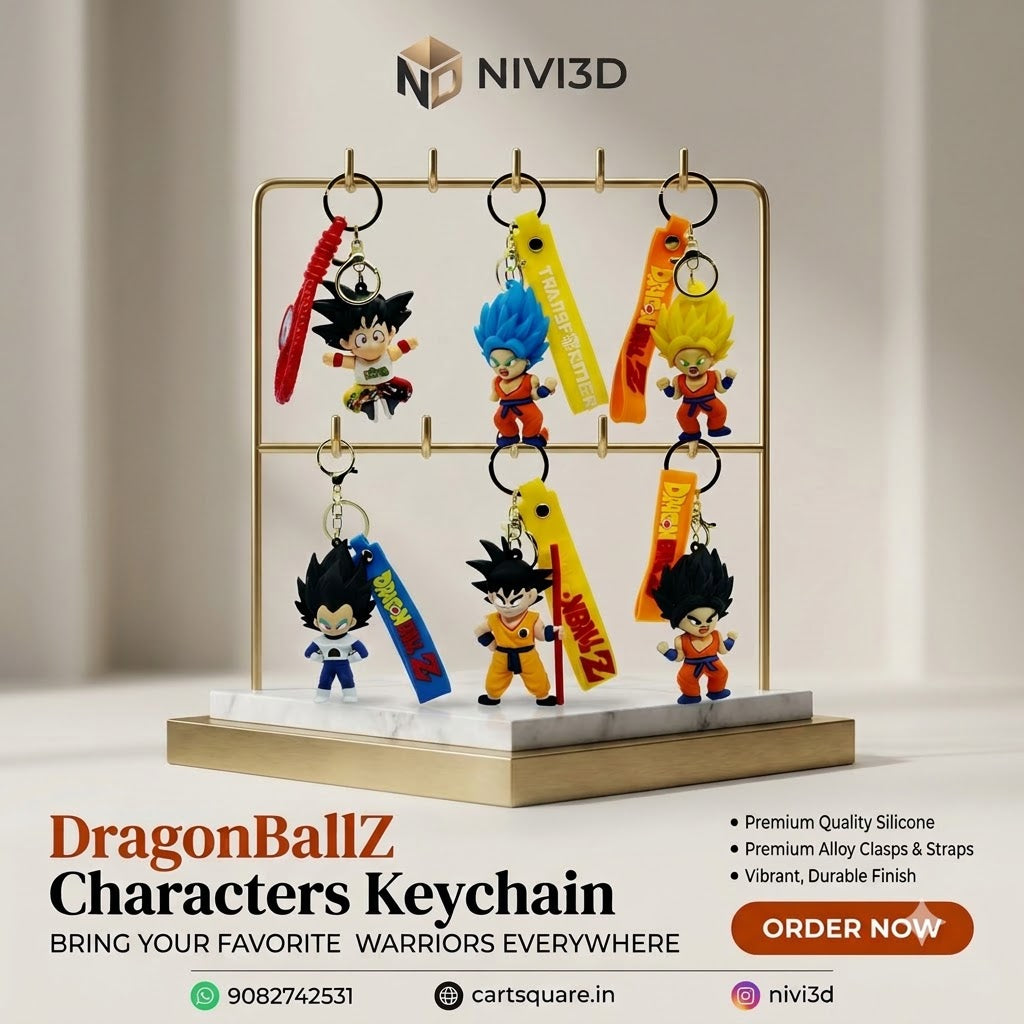 Premium DragonBallZ 3D Character Keychains