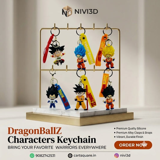 Premium DragonBallZ 3D Character Keychains