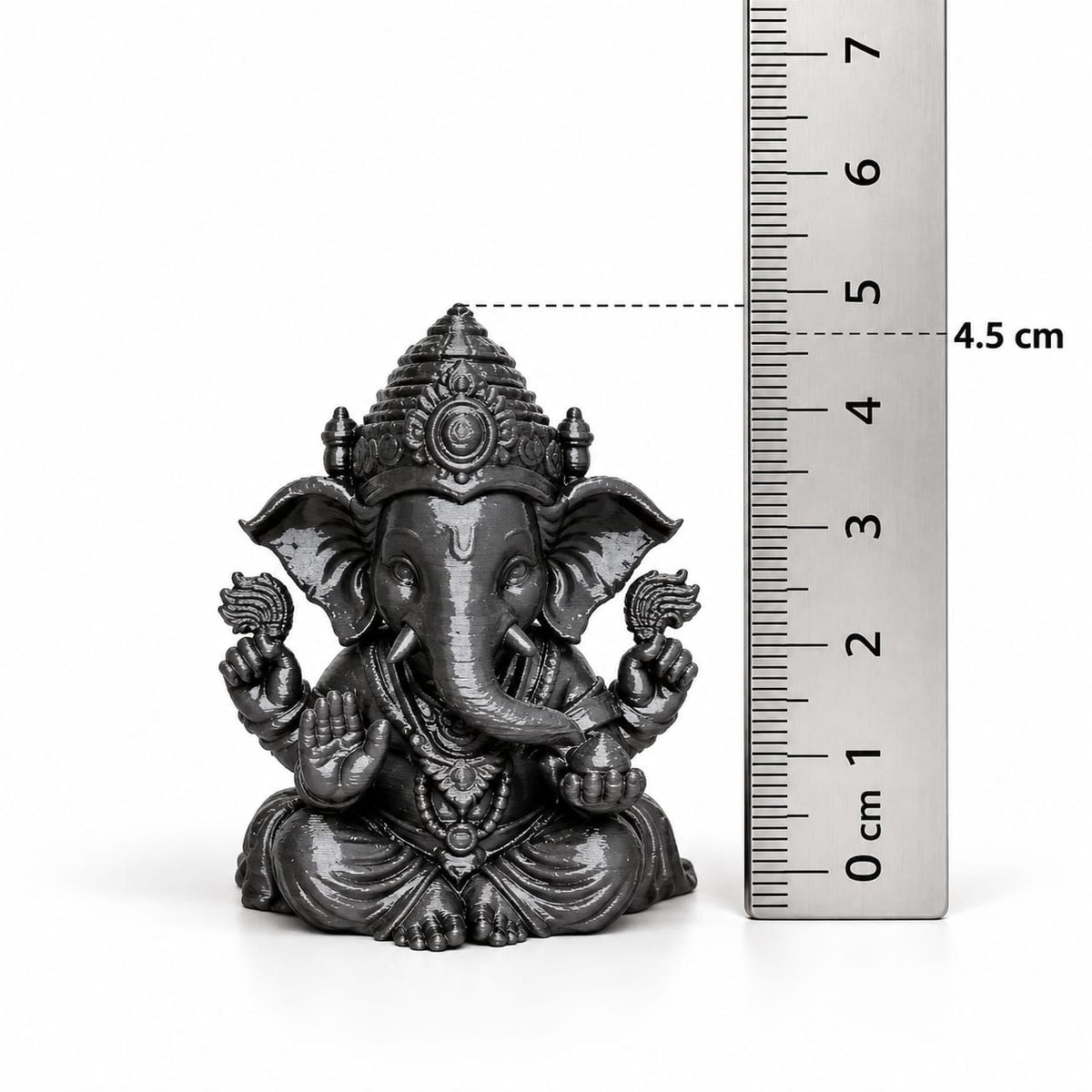 Divine Eco-Friendly Ganpati Idol | Unbreakable Custom Murti