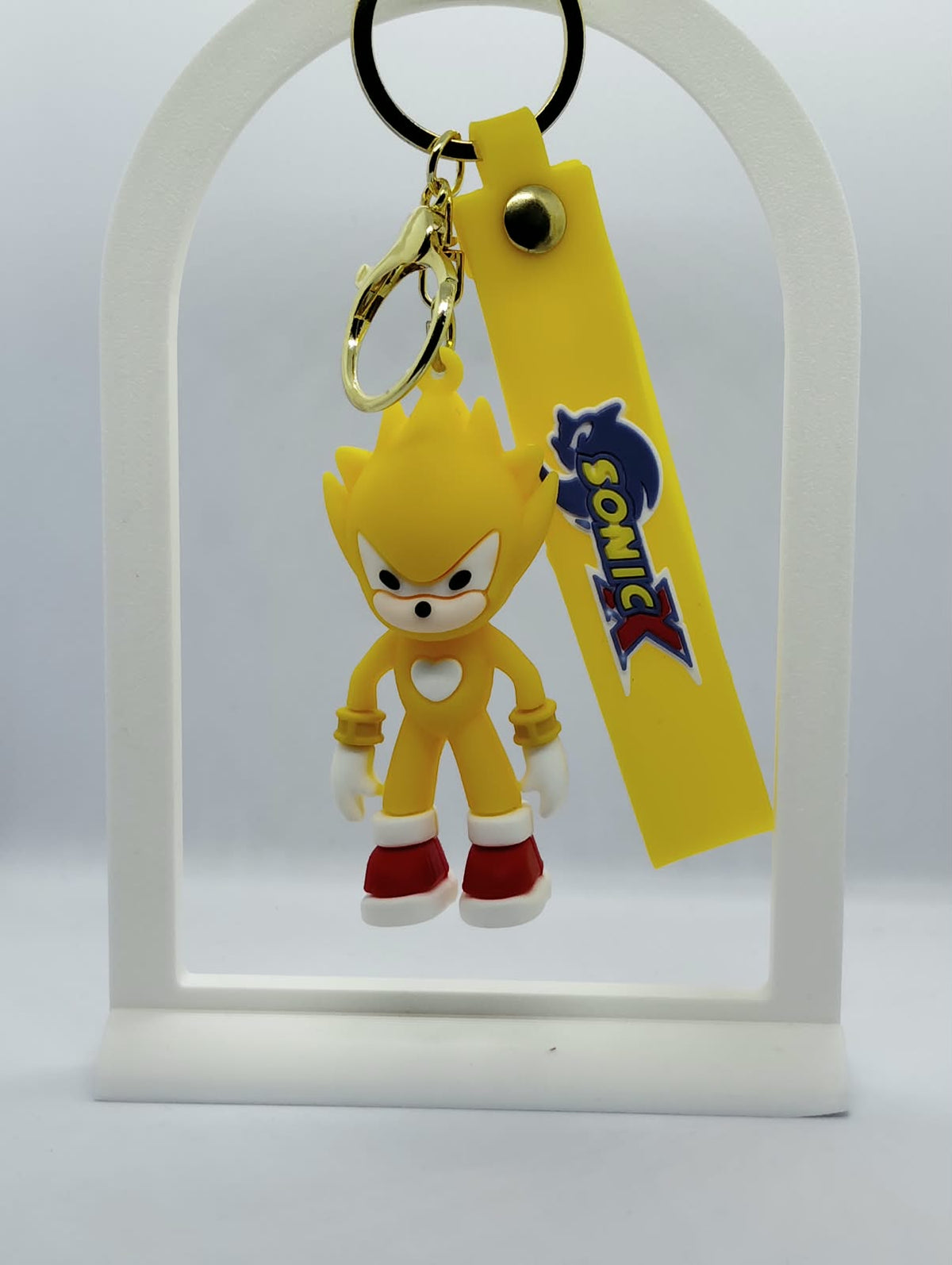 Premium 3D Sonic Characters Keychain