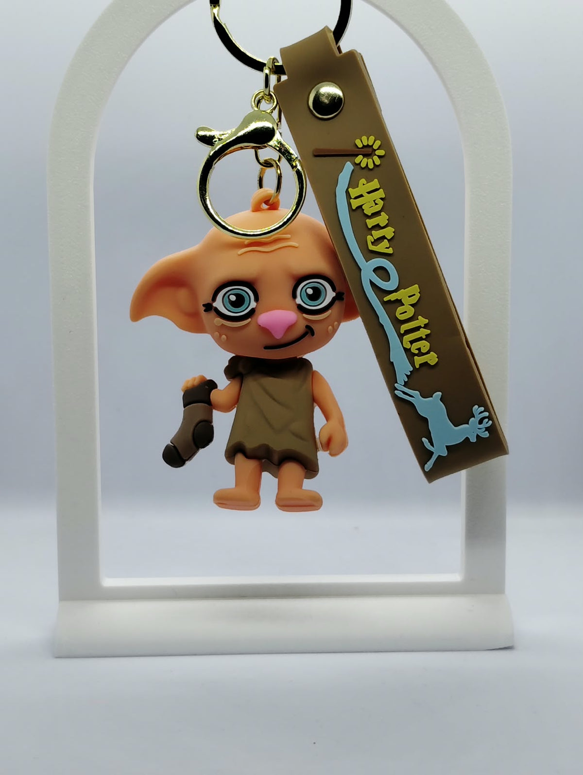 Cute 3D Harry Potter Character Keychain for Backpacks & Keys