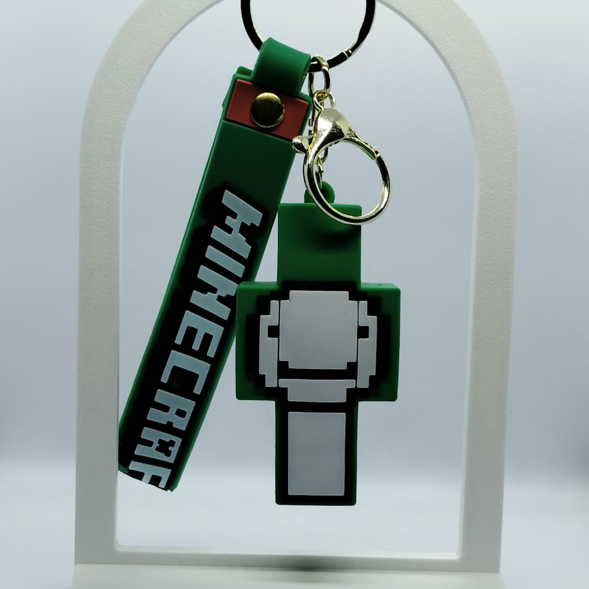 3D Silicone Gamer Keychain – The Ultimate Backpack Accessory
