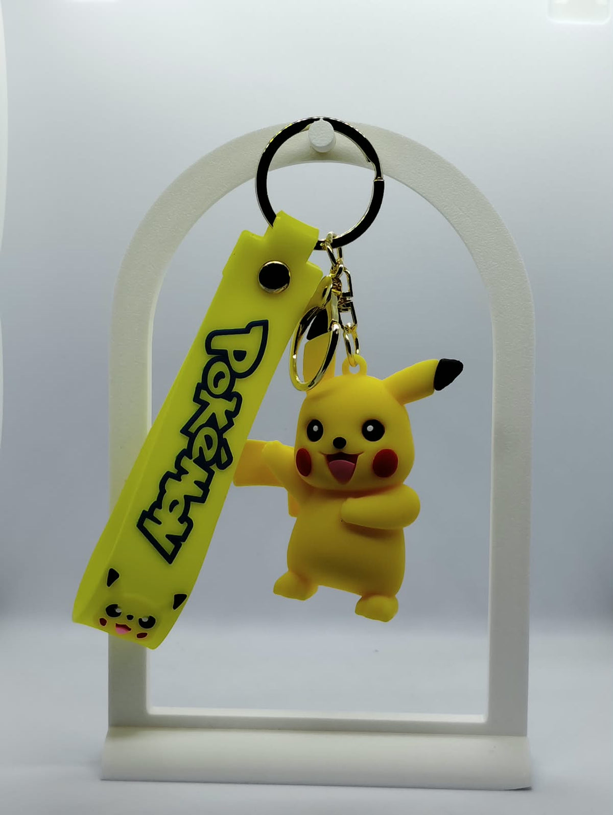 Cute Pikachu 3D Character Keychain – Premium Gift Edition