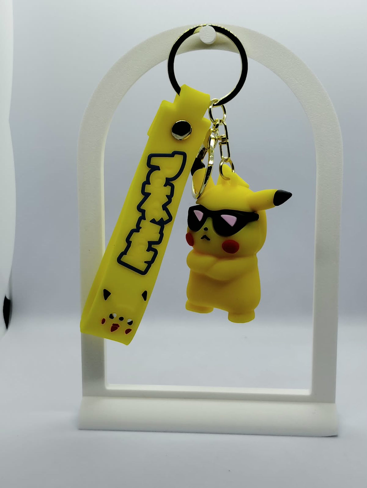 Cute Pikachu 3D Character Keychain – Premium Gift Edition