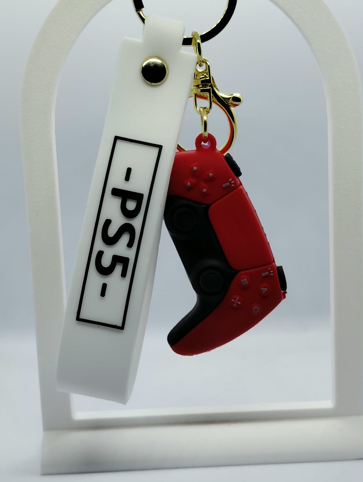 Trendy 3D PS5 Controller Bag Charm & Keyring