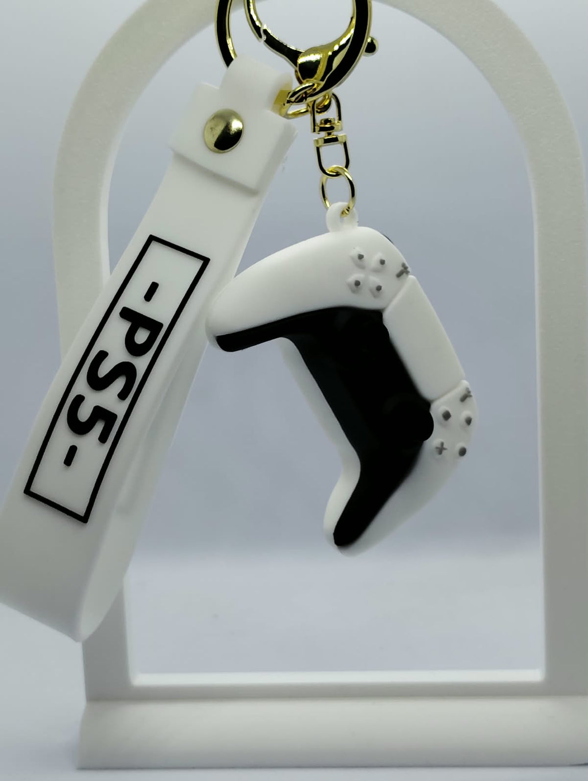 Trendy 3D PS5 Controller Bag Charm & Keyring