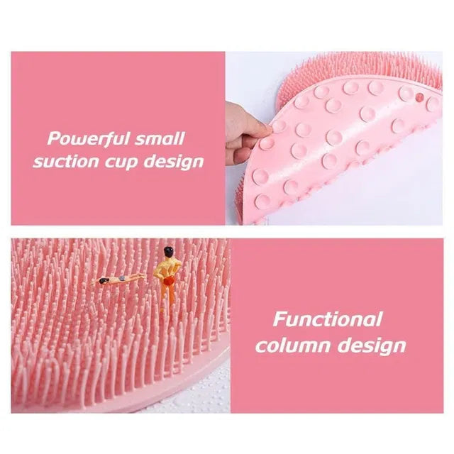 Silicone Multiuse Scrubber For Bath , Foot